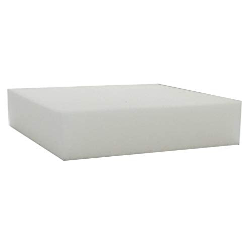 Large High Density Needle Felting Foam Pad White12 x12 x2