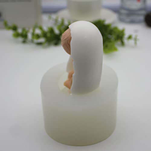 Baby Shape Silicone Handmade Soap Mold