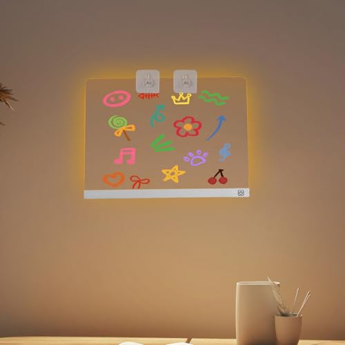 LED Doodle Glow Note Board 13.7"X10"