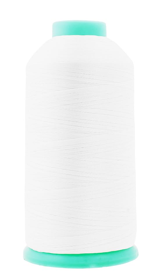 Size 46 210D T45 Black White Bonded Nylon Thread
