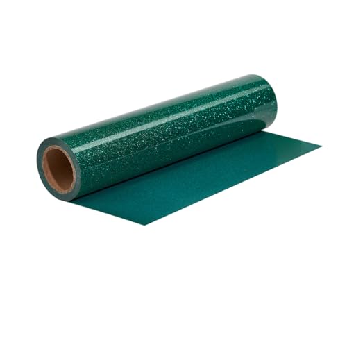 Dark Green Glitter HTV Roll