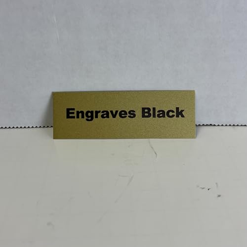 Blank Metal Plates for Laser Engraving