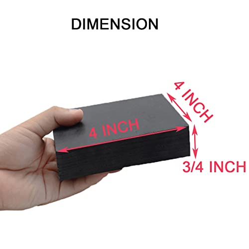 Rubber Bench Block Jeweler's Rubber Bench Block Rubber Stamping Block for Hammering
