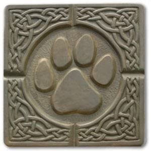 Paw Print Stepping Stone Mold