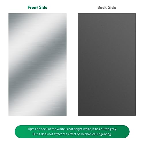 Engraving Blank ABS Double Color Plastic Sheet (12 Count)