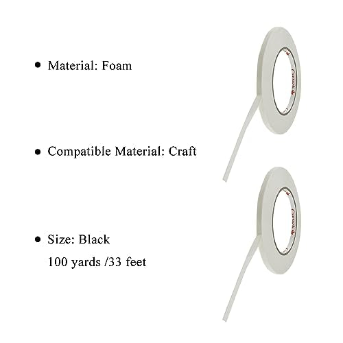 White 0.25Inch Wide Floral Tape (200 Foot)