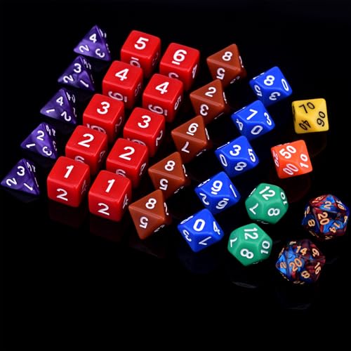 Extended Dice RPG Set (465 Count)