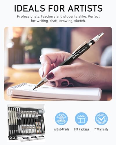 37PCS Art Mechanical Pencil Set (6 Count)
