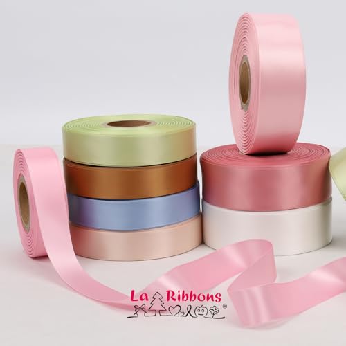 1 Inch 25 Yard Double Faced Satin Ribbon
