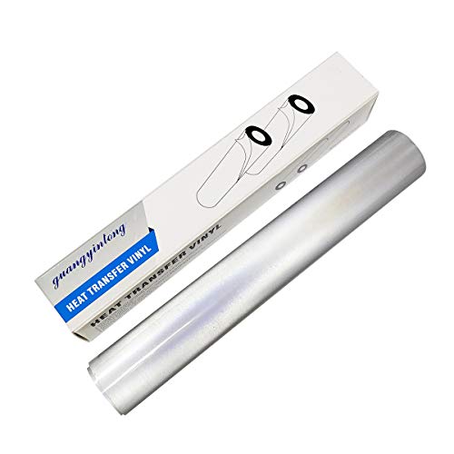 Reflective Light Grey HTV Rolls Heat Transfer Vinyl
