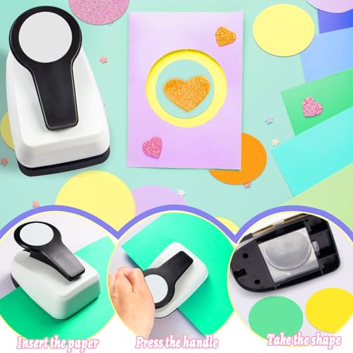 Circle Punch Hole Puncher for Crafts