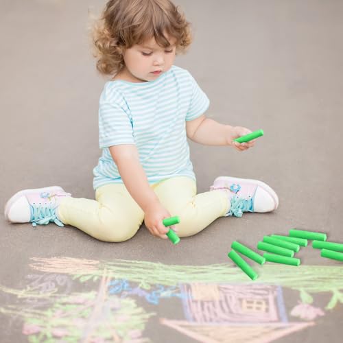 20 Pcs Sidewalk Chalks for Kids Non Toxic Jumbo Chalk for Party Gift Outdoor Art Classroom Play Painting (20 Count)