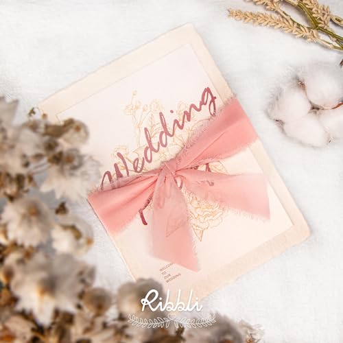 Light Pink Chiffon Ribbon 1 (60 Foot)