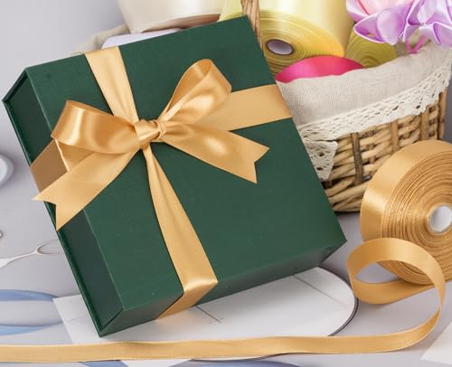1 Copper Solid Satin Ribbon for Gift Wrapping