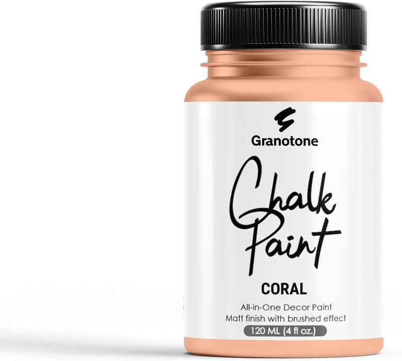 Chalk Paint Coral 4.1 fl oz 120 ml (4.1 Fl Oz)