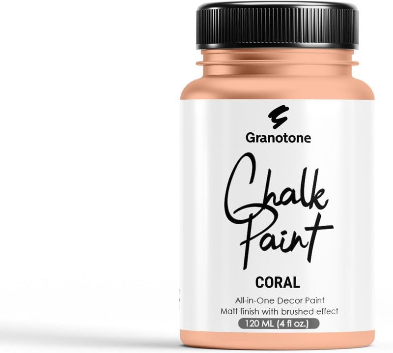 Chalk Paint Coral 4.1 fl oz 120 ml (4.1 Fl Oz)