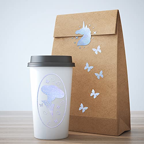 24 Sheets Holographic Sticker Paper