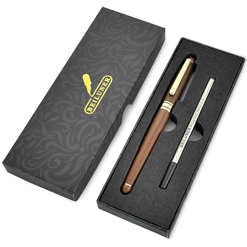 Luxury Wood Ballpoint Pen Writing Set