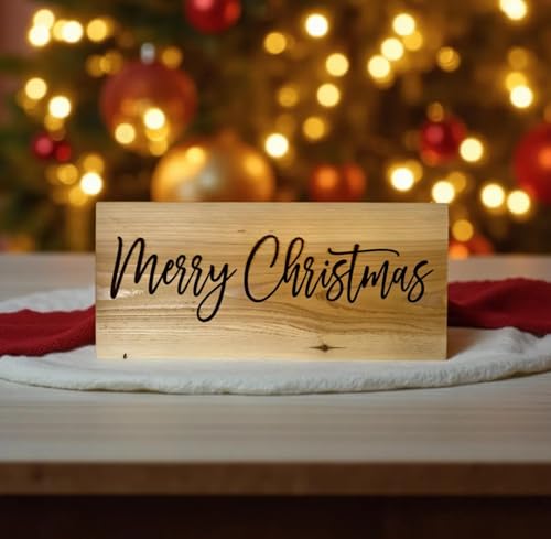 Merry Christmas Stencil Large Christmas Stencils for Crafts Reusable (6 Count)
