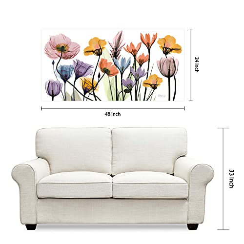 Frameless Free Floating Tempered Glass Panel Graphic Wall Art Ready to Hang
