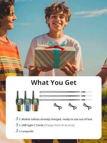 Kids Walkie Talkies (3 Count)