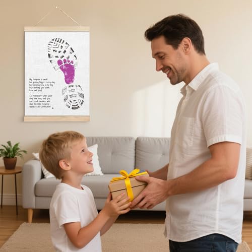 Fathers Day Footprint Art Kit