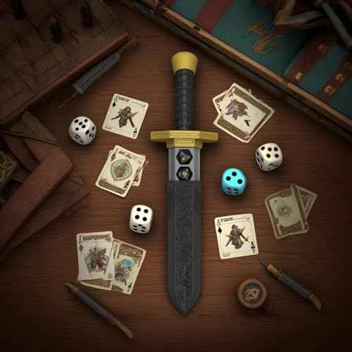 Dagger Dice Holder Box Dice Tower RPG Tabletop Roleplaying Game Jail D&D