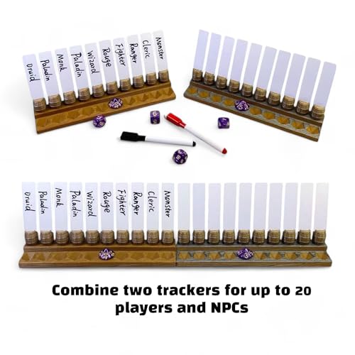 Initiative Tracker with 10 Barrel Slots