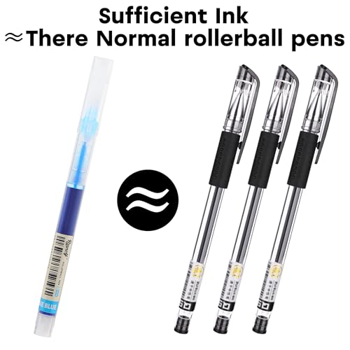 Liquid Ink Rollerball Gel Pens (24 Count)