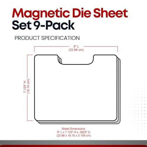 6979AA Magnetic Die Sheet Set 9 (9 Count)