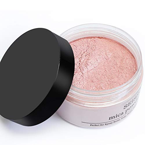 Rose Gold Mica Powder for Epoxy Resin 1.7 oz