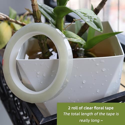 2 PCS Clear Floral Tape (2 Count)