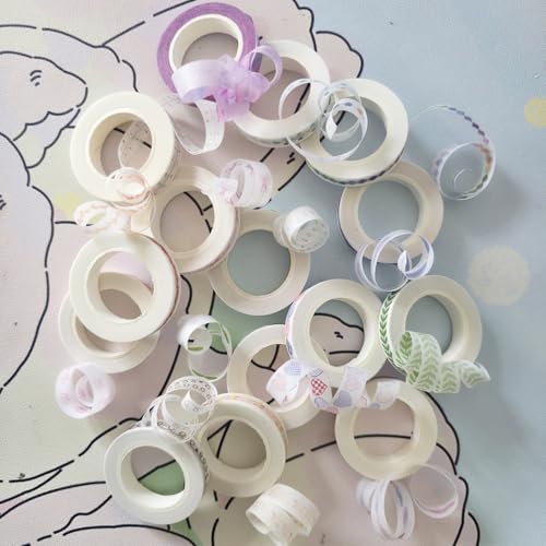 15 Rolls Slim Washi Tape Set