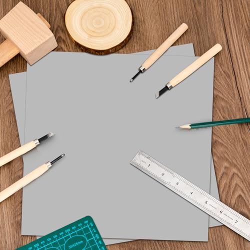 12 Pcs 12 x 12 Inch Linoleum Blocks for Printmaking