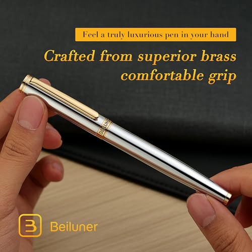 Silver Chrome Fountain Pen