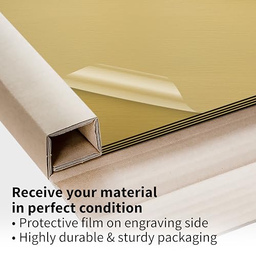 Metallic Looking Acrylic Sheet (4 Count)