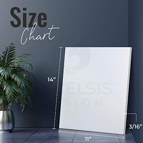 White Foam Board 11 x 14 x 3 (15 Count)