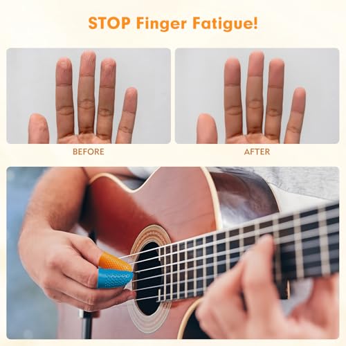 20 Pieces Rubber Finger Covers for Hand Sewing with Finger Protection (20 Count)