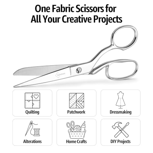 Professional Stainless Steel Fabric Scissors 8