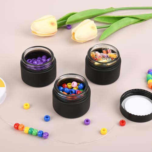 Glass Jars with Lids (24 Count)