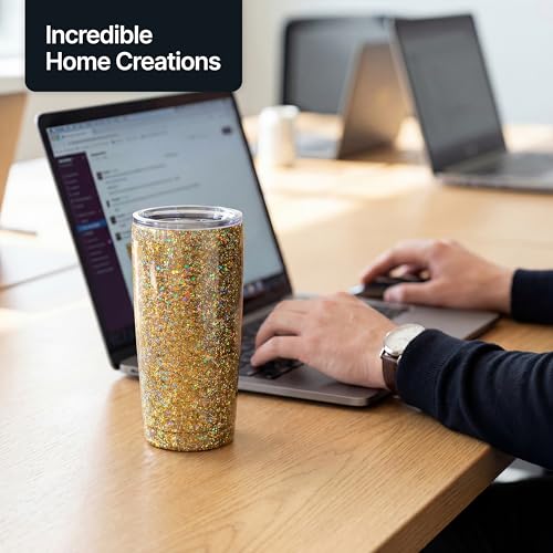 Craft Glitter Shaker Gold Silver Holographic 130g Fine (4.5 Ounce)