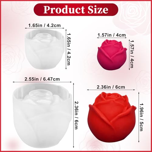 Rose Candles Molds