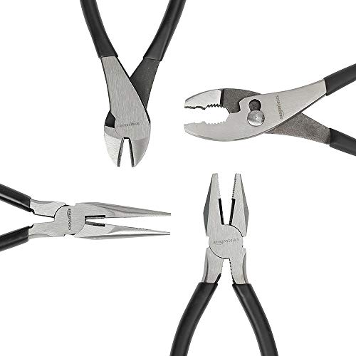 Pliers Set Hand Tools for Precision (4 Count)