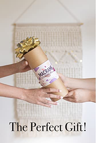 Macrame Kit Makes 3 DIY Plant Hangers for Teens & Adult Beginners