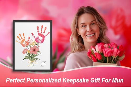 Flower Bouquet Handprint Art Craft DIY Kit