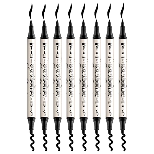 8 Pack Black Brush and Bold Dual (8 Count)