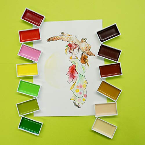 Gansai Tambi Watercolor Paint Set (24 Count)