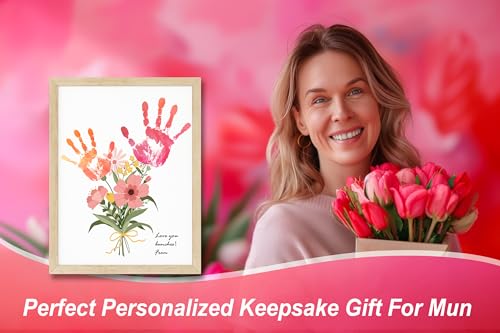 Flower Bouquet Handprint Art Craft DIY Kit