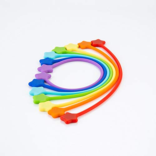Reusable Silicone Twist Ties (7 Count)
