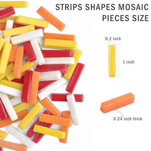 Mosaic Tiles for Crafts Bulk (7.05 Ounce)